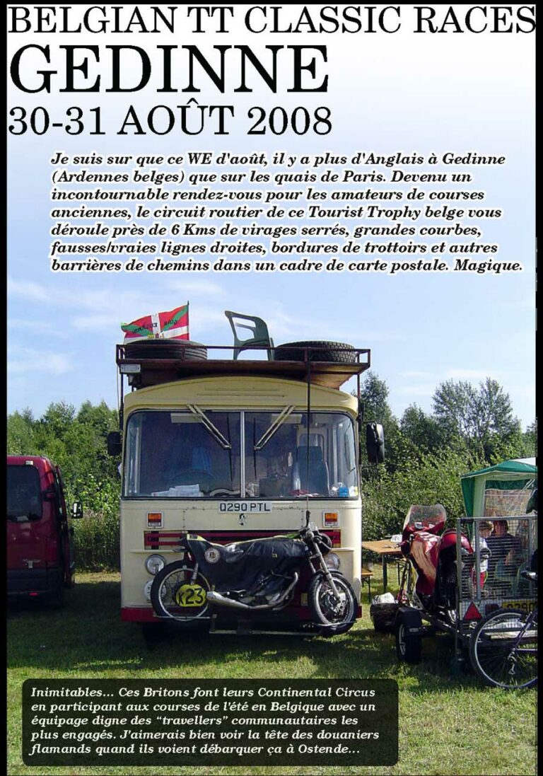 Belgian TT 2008 à Gedinne par C.M. Pezon